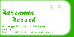 marianna mersch business card